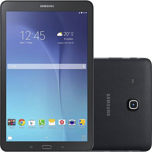 Tamanhos, Medidas e Dimensões do produto Tablet Samsung Galaxy Tab e T560 8GB Wi-Fi Tela 9.6" Android 4.4 Quad-Core - Preto