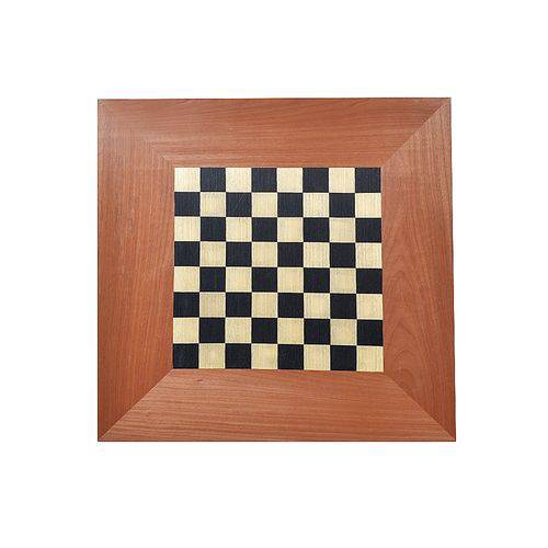 Tamanhos, Medidas e Dimensões do produto Tabuleiro Médio para Xadrez e Damas - Dinâmica Diversões