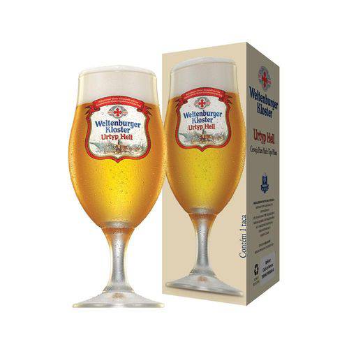 Tamanhos, Medidas e Dimensões do produto Taça Cerveja Urtyp Hell 300 Ml Weltenburger Kloster Ruvolo