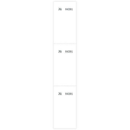 Tamanhos, Medidas e Dimensões do produto Talão de Comando(Numerado) 3 Corpos 100fls