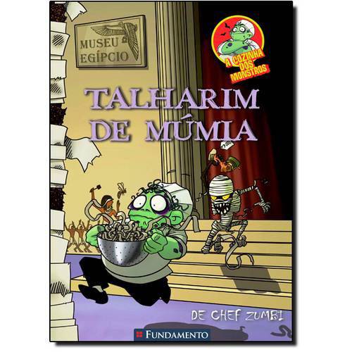 Tamanhos, Medidas e Dimensões do produto Talharim de Múmia: de Chef Zumbi - Coleção a Cozinha dos Monstros