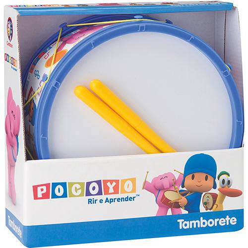 Tamanhos, Medidas e Dimensões do produto Tamborete de Brinquedo Pocoyo - Brinquedos Cardoso