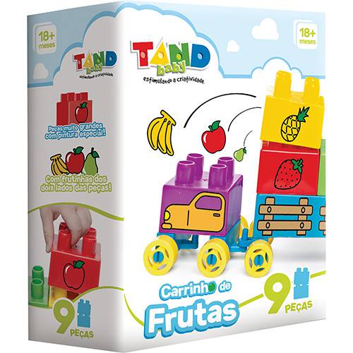 Tamanhos, Medidas e Dimensões do produto Tand Baby Carrinho de Frutas - Tand