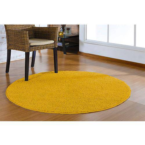 Tamanhos, Medidas e Dimensões do produto Tapete Classic Redondo 150 X 150 Amarelo Canario