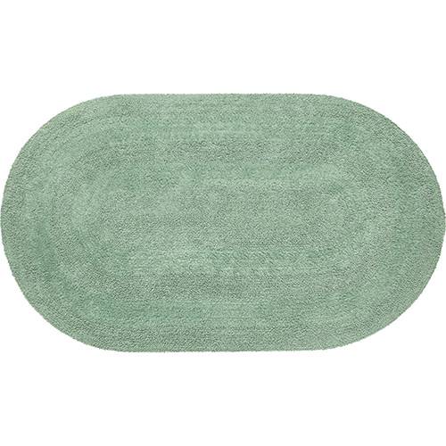 Tamanhos, Medidas e Dimensões do produto Tapete Double Verde (45x60cm) Oval - Aroeira