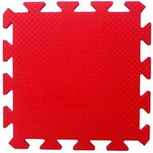 Tamanhos, Medidas e Dimensões do produto Tapete Eva 32x32x1cm 10mm Vermelho Loja da Maria