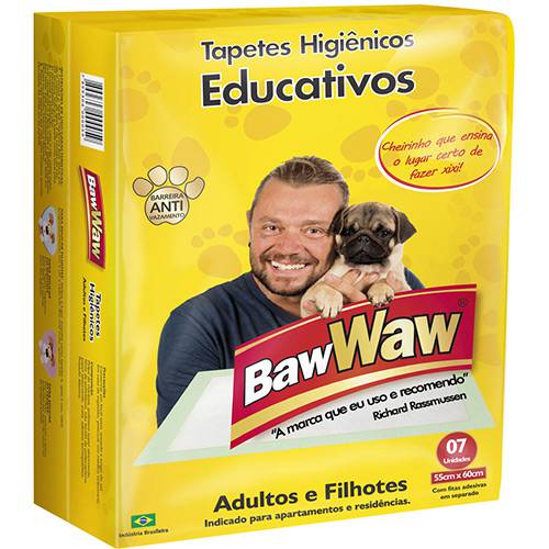 Tamanhos, Medidas e Dimensões do produto Tapete Higiênico para Cães 7 Unidades - Baw Waw