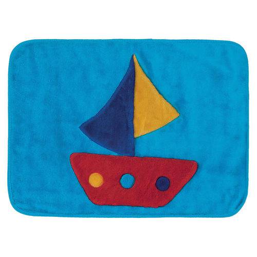 Tamanhos, Medidas e Dimensões do produto Tapete Infantil Retangular Barco - 68cm X 48cm