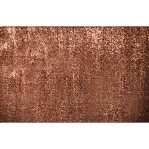 Tamanhos, Medidas e Dimensões do produto Tapete Life Confort Chocolate Veludo 100x150cm - Rayza