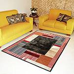 Tamanhos, Medidas e Dimensões do produto Tapete Marbella Illusione Depouille Retangular Preto 198x250cm - Rayza