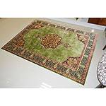 Tamanhos, Medidas e Dimensões do produto Tapete Marbella Imperial Aubusson Veludo 148x200cm - Rayza