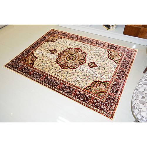 Tamanhos, Medidas e Dimensões do produto Tapete Marbella Imperial Mashhad Veludo 48x90cm - Rayza