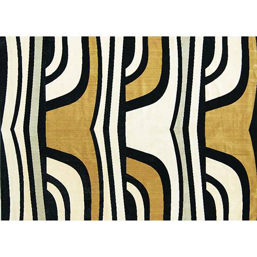 Tamanhos, Medidas e Dimensões do produto Tapete Marbella Moderno África Veludo 148x200cm - Rayza