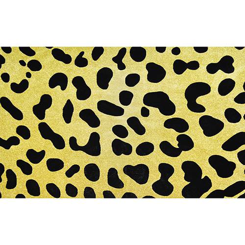 Tamanhos, Medidas e Dimensões do produto Tapete Marbella Safari Leopardo Veludo 148x200cm - Rayza