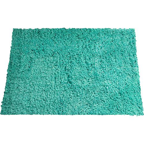 Tamanhos, Medidas e Dimensões do produto Tapete para Banheiro Micro Twist 2x60x40cm Verde Piscina - Camesa