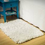 Tamanhos, Medidas e Dimensões do produto Tapete Stilo Branco 70x120cm Retangular - Casa & Conforto