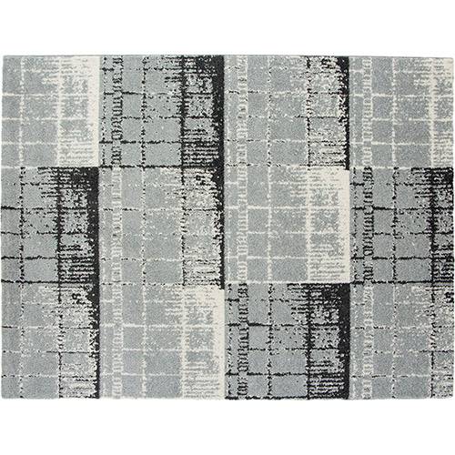 Tamanhos, Medidas e Dimensões do produto Tapete Tracy Cinza Claro (100x150cm) - Corttex Casa