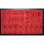 Tamanhos, Medidas e Dimensões do produto Tapete Waterkap 40cm X 60cm Vermelho Kapazi