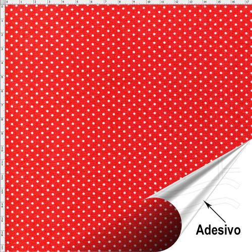 Tamanhos, Medidas e Dimensões do produto Tecido Adesivo para Patchwork - Poá 002 (45x70)