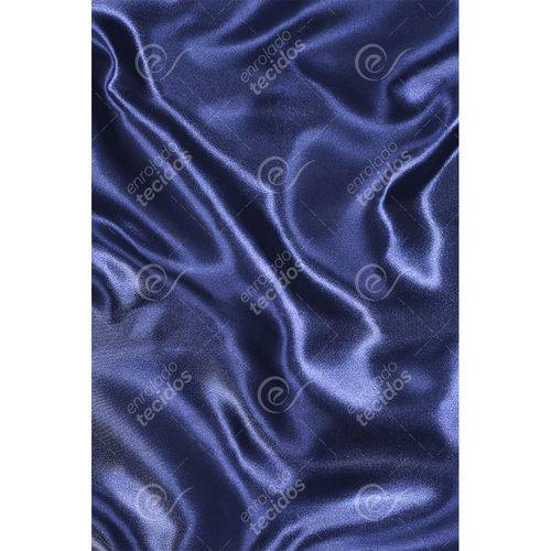 Tamanhos, Medidas e Dimensões do produto Tecido Cetim Azul Marinho Liso - 1,50m de Largura