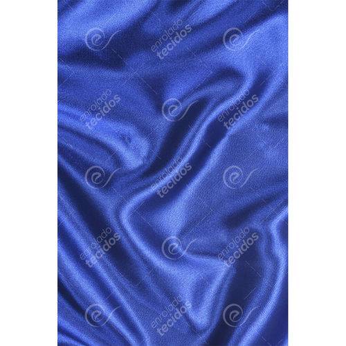 Tamanhos, Medidas e Dimensões do produto Tecido Cetim Azul Royal Liso - 1,50m de Largura