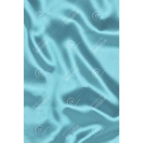 Tamanhos, Medidas e Dimensões do produto Tecido Cetim Azul Tiffany Liso - 1,50m de Largura