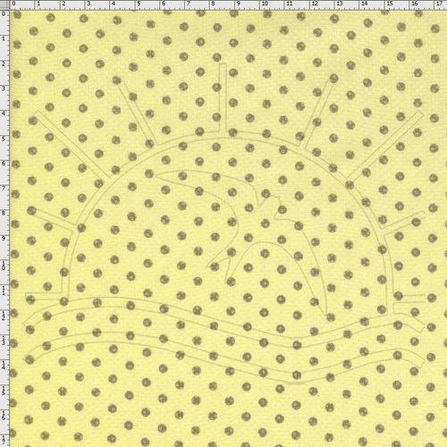 Tamanhos, Medidas e Dimensões do produto Tecido Estampado para Patchwork - 60393 Poá com Bolas Cor 05 (0,50x1,40)