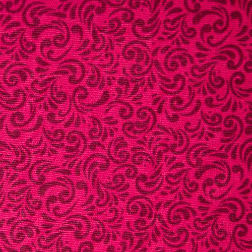 Tamanhos, Medidas e Dimensões do produto Tecido Estampado para Patchwork Arabesco Pink (0,50 X 1,40)