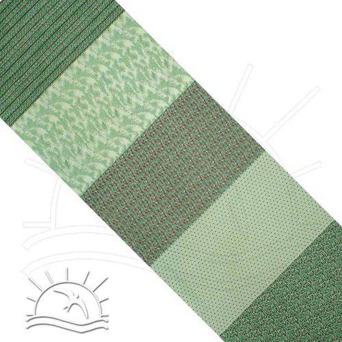 Tamanhos, Medidas e Dimensões do produto Tecido Estampado para Patchwork - Barrado Outono Verde (0,50x1,40)