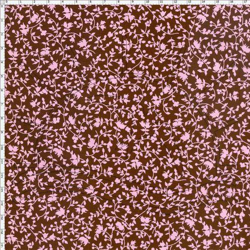 Tamanhos, Medidas e Dimensões do produto Tecido Estampado para Patchwork - Floral Negativo Positivo 13 (0,50x1,40)