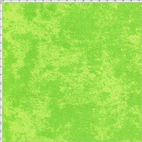 Tamanhos, Medidas e Dimensões do produto Tecido Estampado para Patchwork - Iluminação Verde Limão Cor 19 (0,50x1,40)