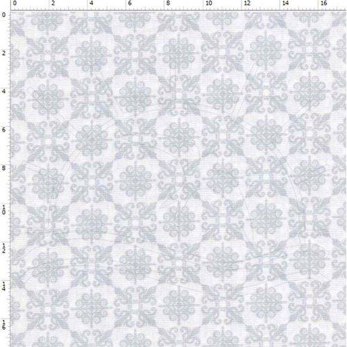 Tamanhos, Medidas e Dimensões do produto Tecido Estampado para Patchwork - Tons de Cinza 30654 Azulejo 01 (0,50x1,40)