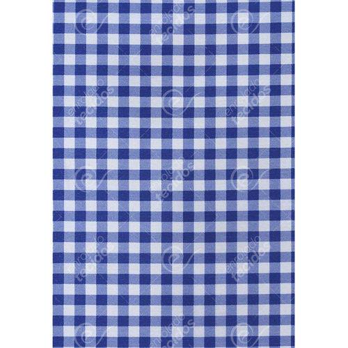 Tamanhos, Medidas e Dimensões do produto Tecido Gorgurinho Xadrez Azul Royal - 1,50m de Largura