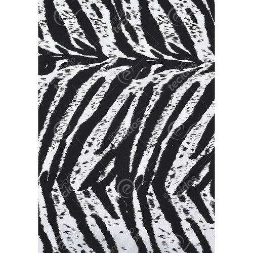 Tamanhos, Medidas e Dimensões do produto Tecido Gorgurinho Zebra Preto e Branco - 1,50m de Largura