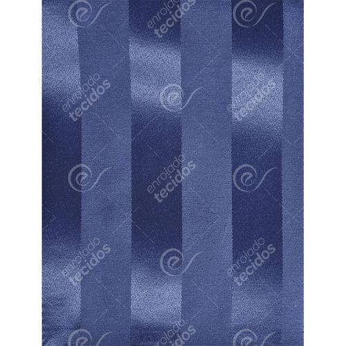 Tamanhos, Medidas e Dimensões do produto Tecido Jacquard Azul Marinho Listrado Tradicional - 2,80m de Largura