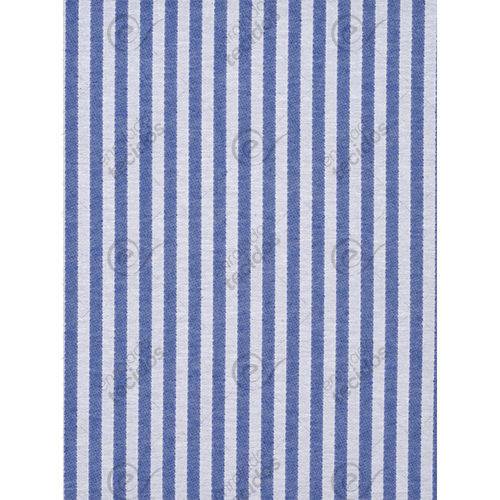 Tamanhos, Medidas e Dimensões do produto Tecido Jacquard Azul Royal e Branco Listrado Estreito Fio Tinto - 2,80m de Largura