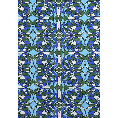 Tamanhos, Medidas e Dimensões do produto Tecido Jacquard Estampado Abstrato Azul - 1,40m de Largura
