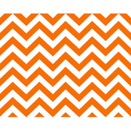 Tamanhos, Medidas e Dimensões do produto Tecido Jacquard Estampado Chevron Laranja - 2,80m de Largura (desenho Sentido Largura)