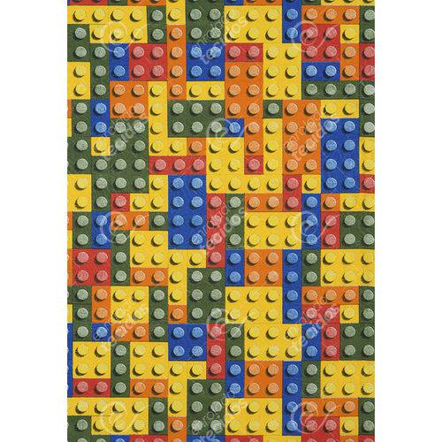 Tamanhos, Medidas e Dimensões do produto Tecido Jacquard Estampado LEGO (desenho Sentido Largura) - 2,80m de Largura