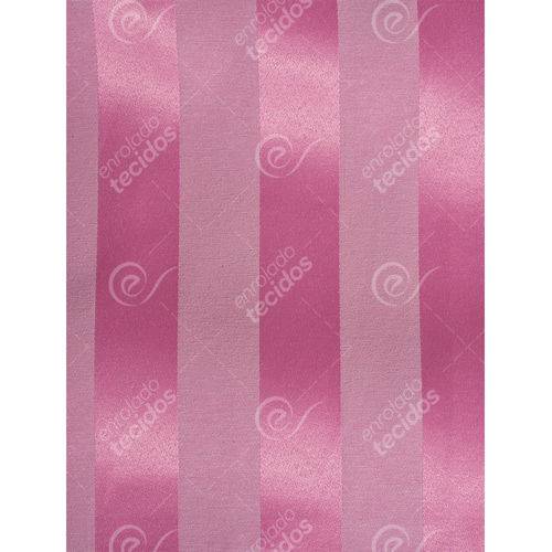 Tamanhos, Medidas e Dimensões do produto Tecido Jacquard Rosa Pink Chiclete Listrado Tradicional - 2,80m de Largura