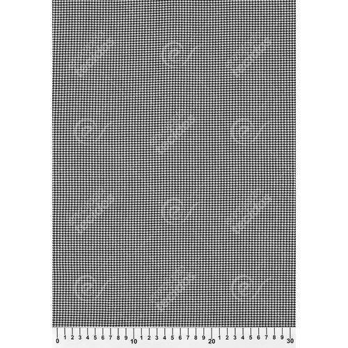 Tamanhos, Medidas e Dimensões do produto Tecido Pied de Poule Tamanho P - 1,50m de Largura