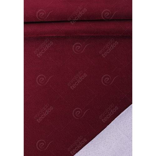 Tamanhos, Medidas e Dimensões do produto Tecido Suede Veludo Marsala New Velu - 1,40m de Largura