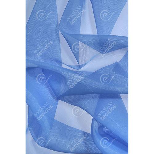 Tamanhos, Medidas e Dimensões do produto Tecido Voil Azul Celeste - 3,00m de Largura