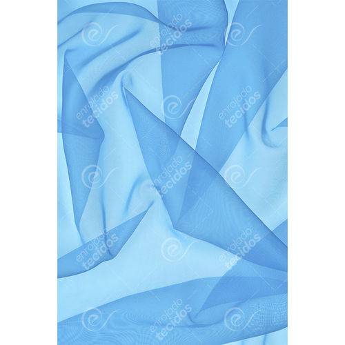 Tamanhos, Medidas e Dimensões do produto Tecido Voil Azul Frozen - 3,00m de Largura