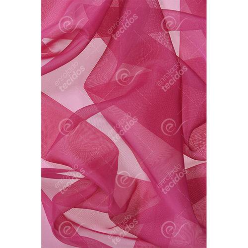 Tamanhos, Medidas e Dimensões do produto Tecido Voil Rosa Pink - 3,00m de Largura