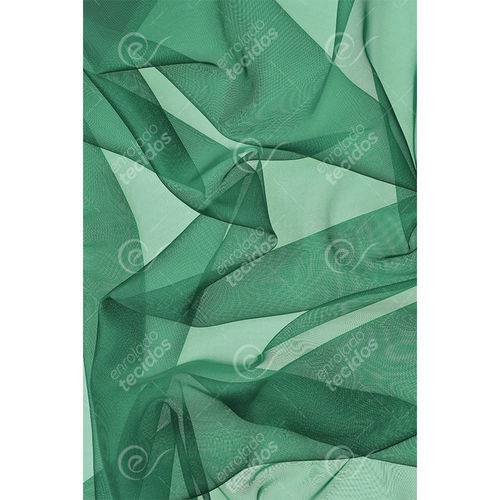 Tamanhos, Medidas e Dimensões do produto Tecido Voil Verde Esmeralda - 3,00m de Largura