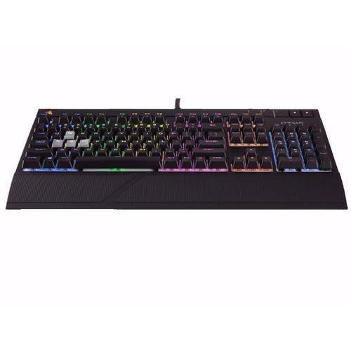 Tamanhos, Medidas e Dimensões do produto Teclado Mecânico Gamer Corsair Strafe RGB Cherry MX - Preto com Led Multicolor, com Fio