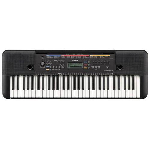 Tamanhos, Medidas e Dimensões do produto Teclado Musical Yamaha PSR-E263 Preto com 61 Teclas e 400 Timbres