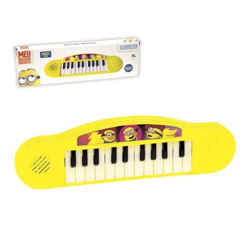 Tamanhos, Medidas e Dimensões do produto Teclado Piano Infantil Musical Meu Malvado Favorito Minion