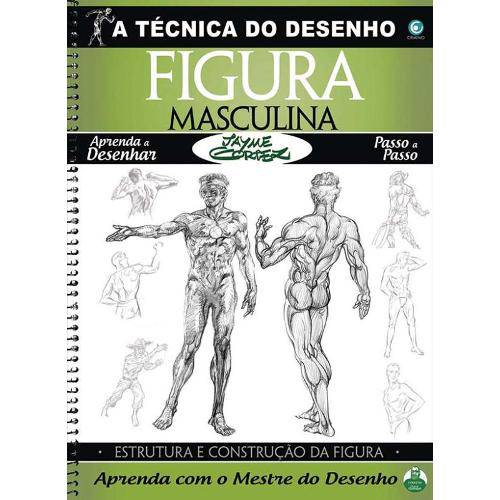 Tamanhos, Medidas e Dimensões do produto Tecnica do Desenho Figura Masculina - Estrutura e Construcao da Figura, a